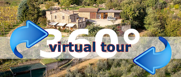 Click per visualizzare il Virtual Tour di La Casella Agriturismo